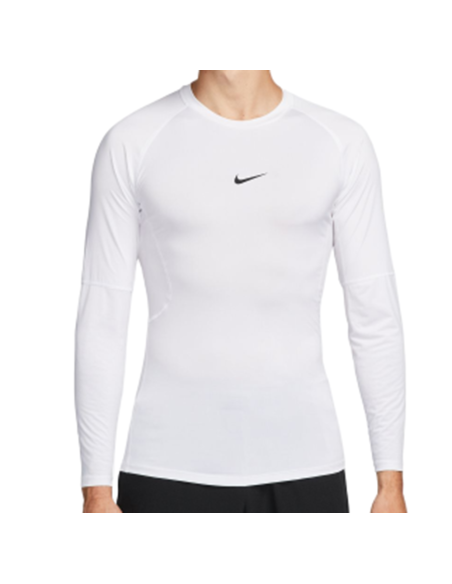 Nike Acquista la T-shirt Dri-Fit Tight Top Bianco | 24Segons