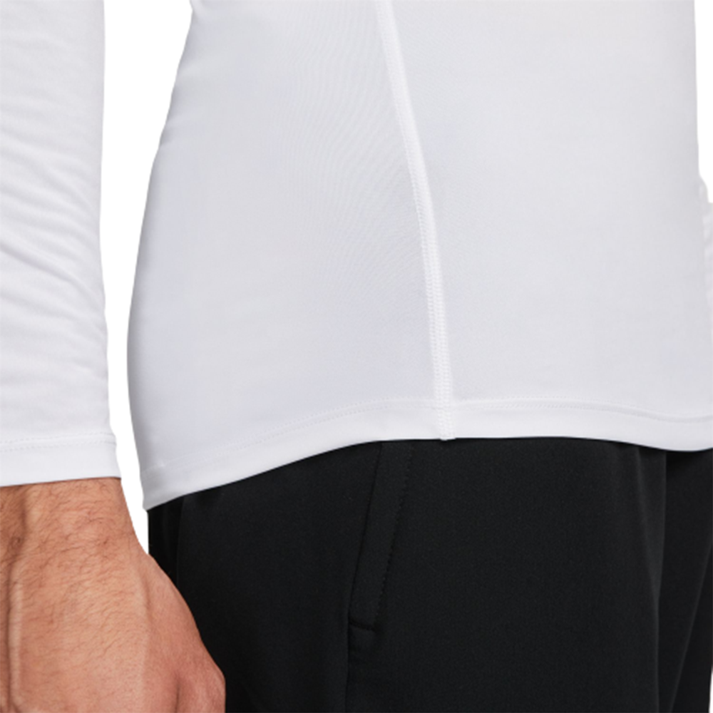 Nike Dri-Fit Tight Top White T-Shirt