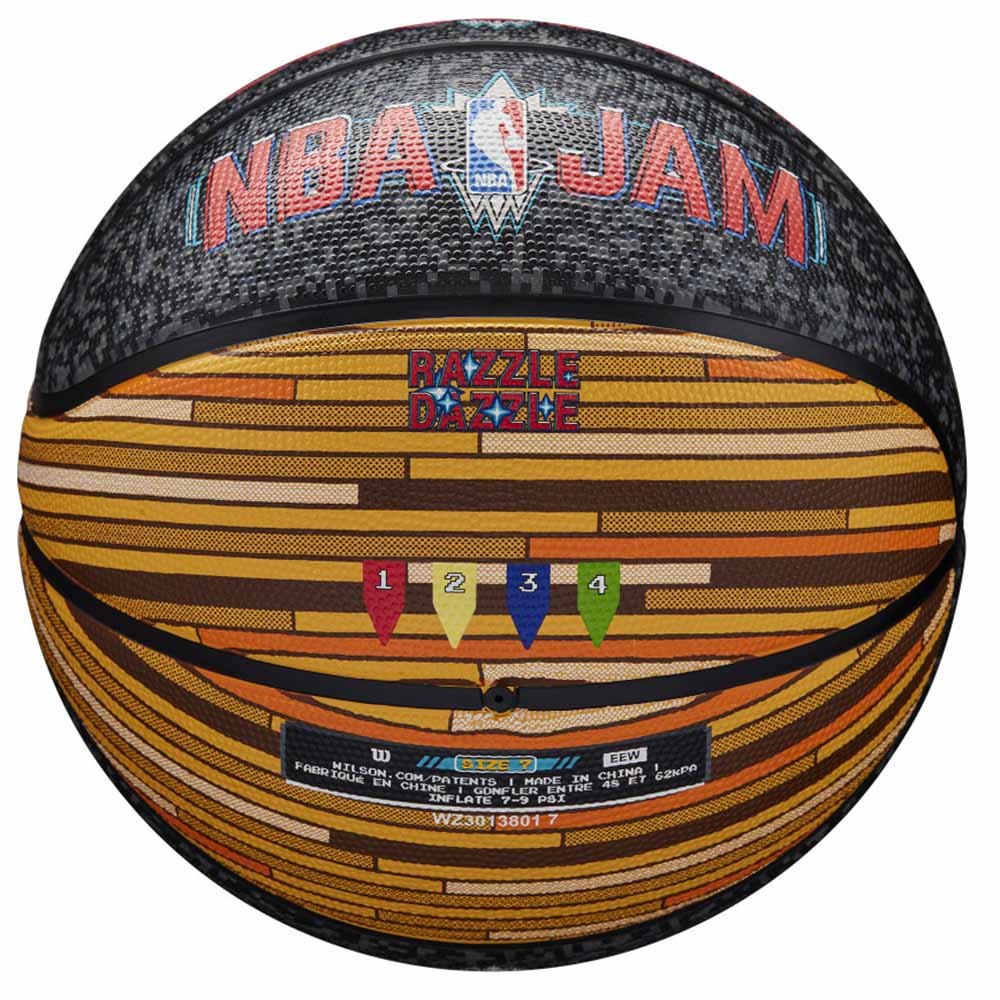 Wilson NBA Jam Outdoor Basketball Ball Sz7