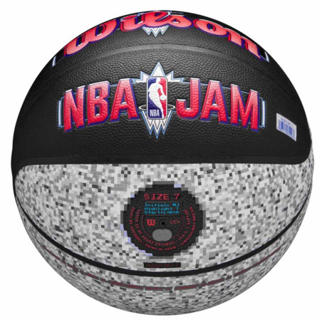 Balón Wilson NBA Jam He's On Fire Outdoor Basketball Sz7
