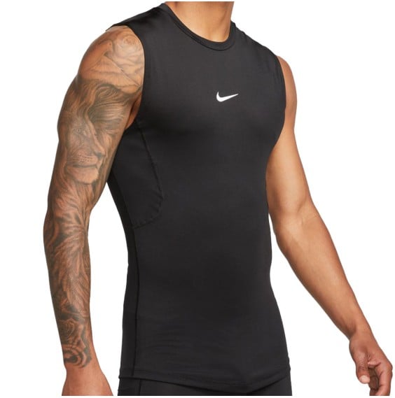 Nike Acquista la T-shirt Pro Dri-FIT Tight Sleeveless Nero| 24Segons