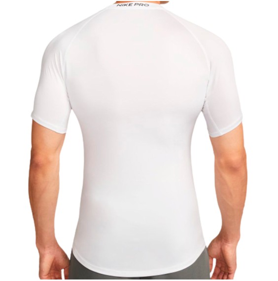 Nike Acheter Pro Fitness Dri-FIT White T-Shirt | 24Segons