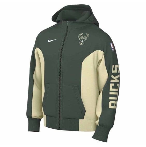 Acquista la felpa Milwaukee Bucks Showtime FZ | 24Segons