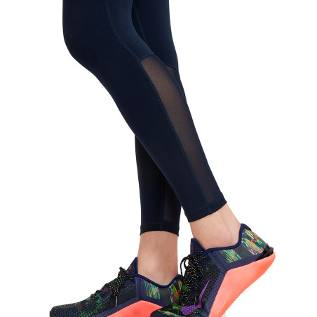 Woman Nike Pro 365 Navy Blue Tights