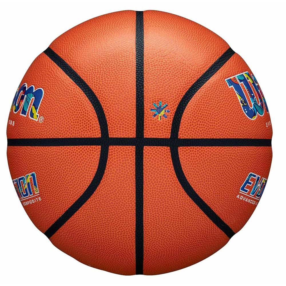 Wilson Evo Editions 105 Chump Basketball Sz6 Ball