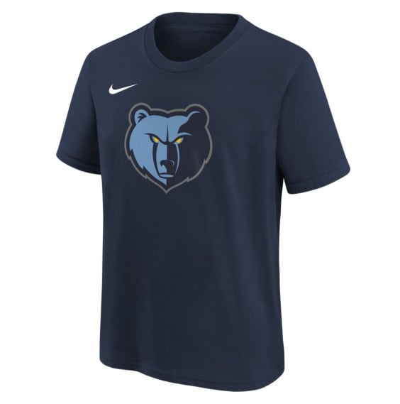 Acquista la maglietta Memphis Grizzlies Essential Logo Blue Junior|24Segons