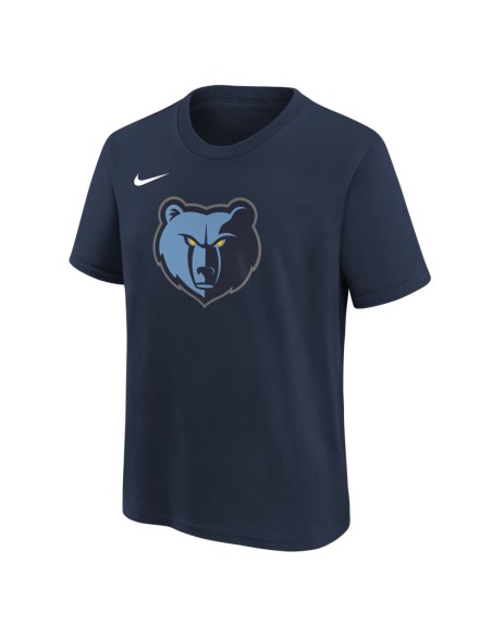 Acheter Memphis Grizzlies Essential Logo Blue|24Segons Junior T-Shirt