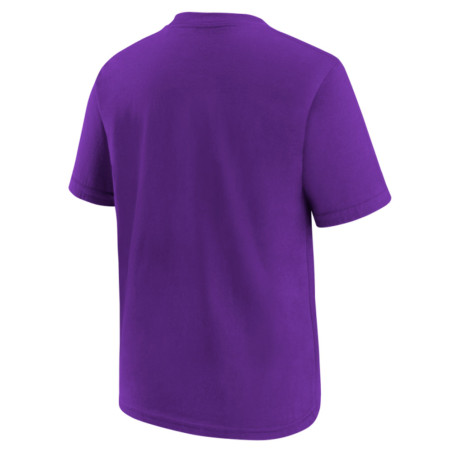 Junior Los Angeles Lakers Essential Logo Purple T-Shirt