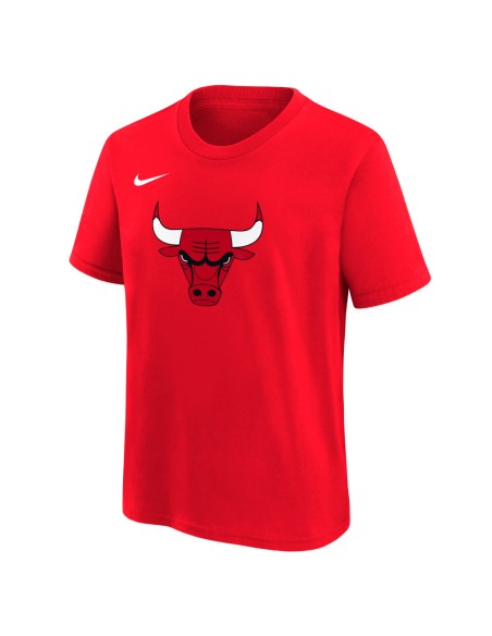 Acquista la maglietta Chicago Bulls Essential Logo Red Junior | 24Segons