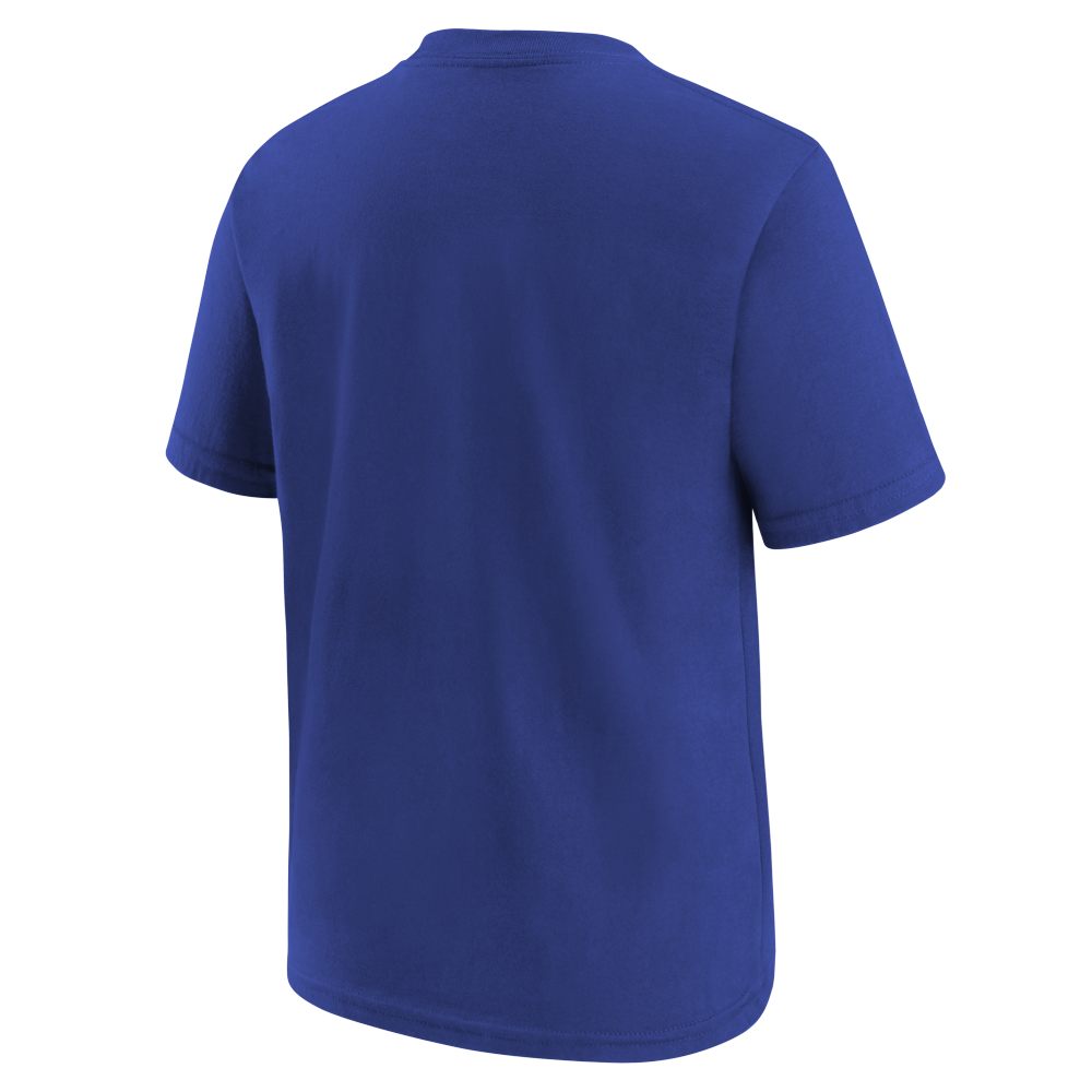 Junior Golden State Warriors Essential Logo Blue T-Shirt