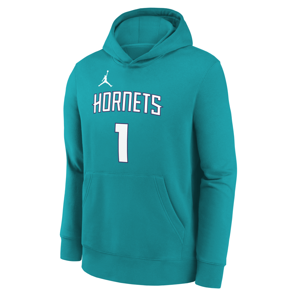 Dessuadora Junior LaMelo Ball Charlotte Hornets Club Fleece Icon