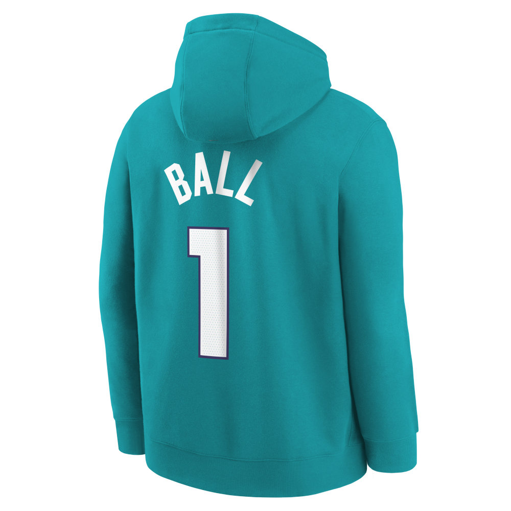 Dessuadora Junior LaMelo Ball Charlotte Hornets Club Fleece Icon