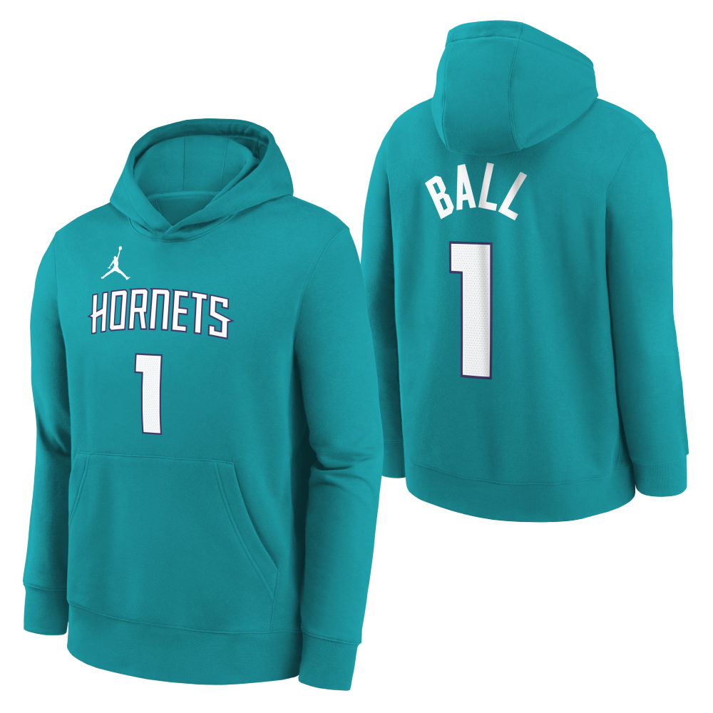 Sudadera Junior LaMelo Ball Charlotte Hornets Club Fleece Icon