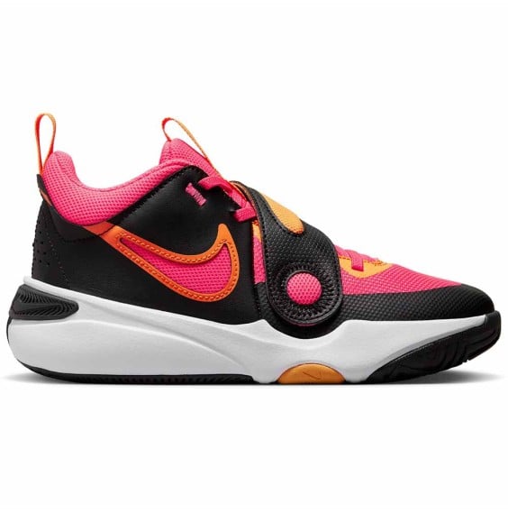 Buy Junior Nike Team Hustle D 11 Black Hot Punch Vivid Orange|24Segons