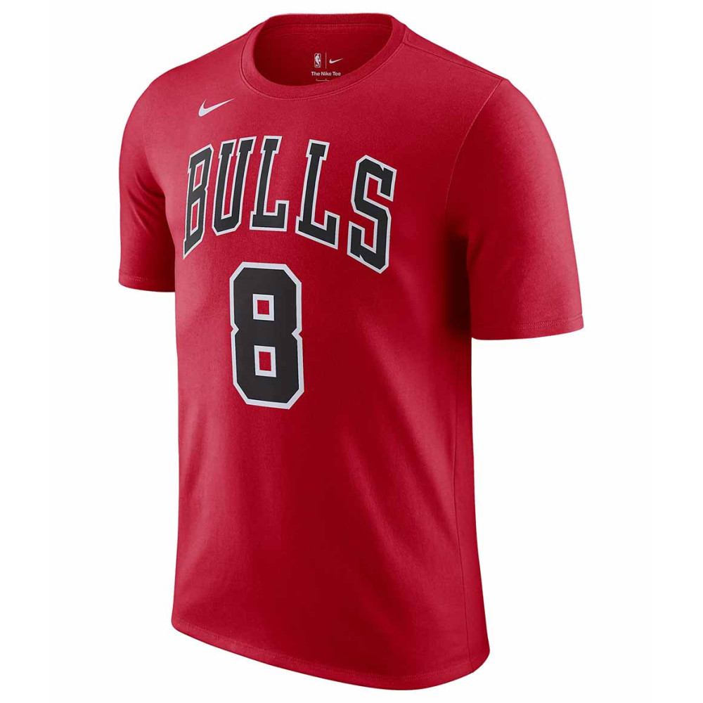 Unisex Nike Lonzo Ball Red Chicago Bulls Swingman Jersey - Icon Edition Size: Large