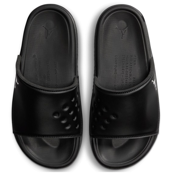 Jordan Acheter Tongs Play Triple Black | 24Segons