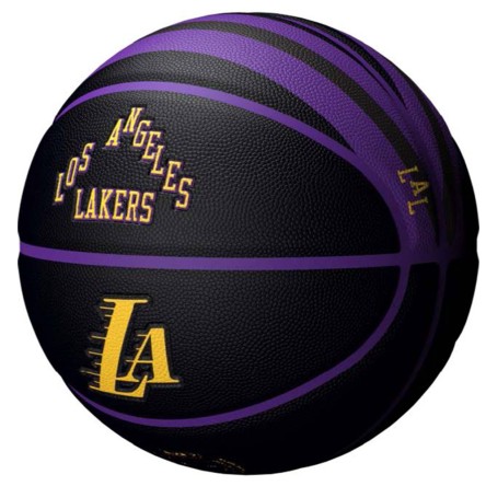 Buy Los Angeles Lakers City Edition Collector Series Sz7 Ball|24Segons