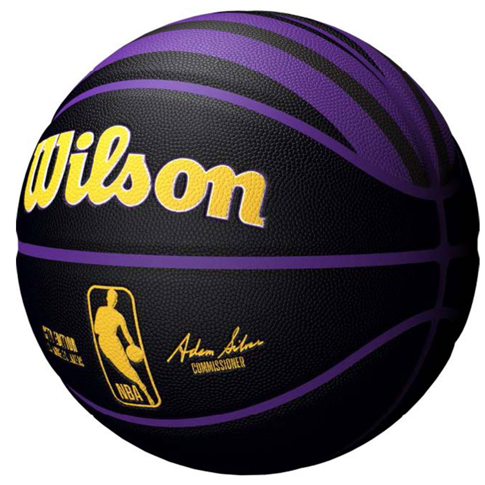 Los Angeles Lakers City Edition Collector Series Sz7 Ball