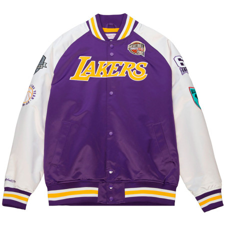 Chaqueta Pau Gasol Los Angeles Lakers HOF N&N Satin