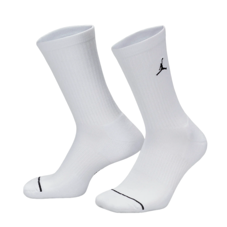 Buy Jordan Everyday Crew White Grey Black (3pairs) Socks | 24Segons