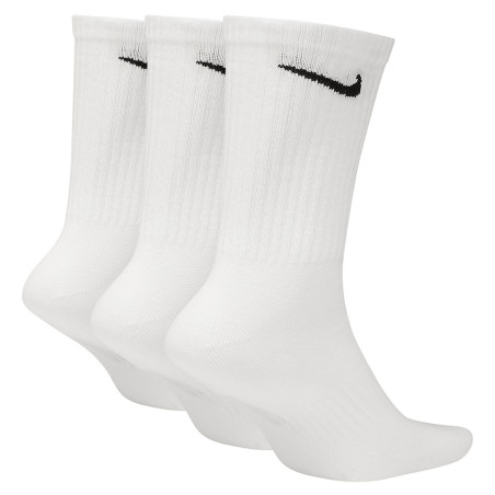 Nike Everyday Lightweight Crew White Socks 3pk