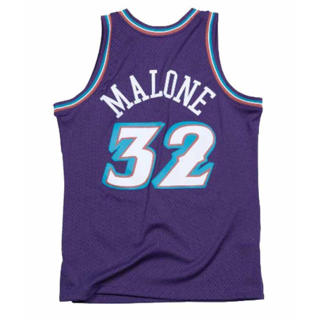 Karl Malone Utah Jazz 96-97 Purple Retro Swingman