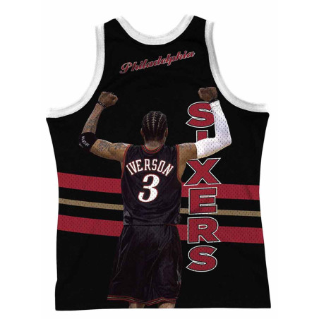 Camiseta Allen Iverson 76ers Sublimated Player Tank