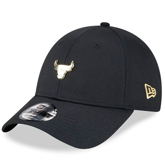 Acquista Chicago Bulls Pin Logo 9Forty Black Cap | 24Segons