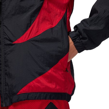 Jordan Sport Jam Warm-Up Black Red Jacket