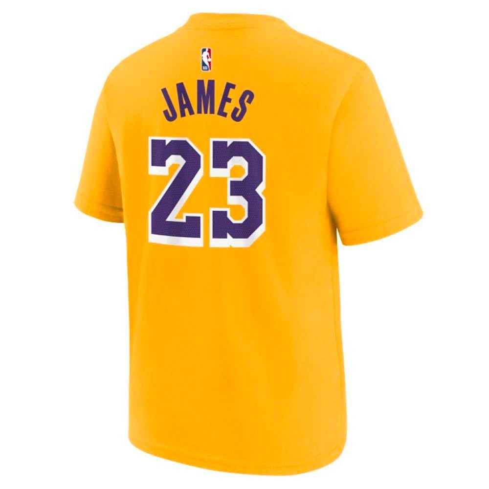 Junior LeBron James Los Angeles Lakers 23-24 Icon Edition T-Shirt