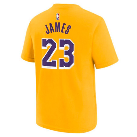 Camiseta Junior LeBron James Los Angeles Lakers 23-24 Icon Edition