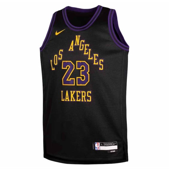 Comprare Bambini LeBron James Los Angeles Lakers 23-24 City Ed |24Segons