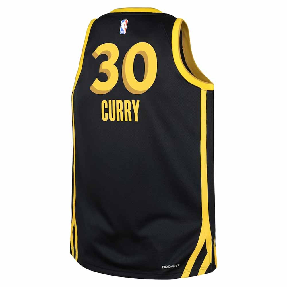 Kids Stephen Curry Golden State Warriors 23-24 City Edition Replica
