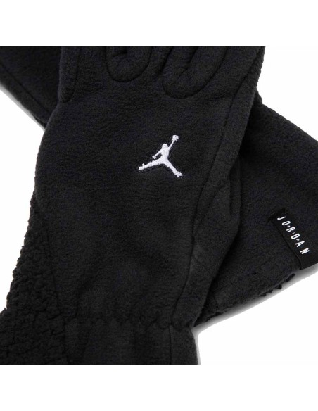 Jordan Acquista Guanti MG Guanti in pile nero bianco | 24Segons