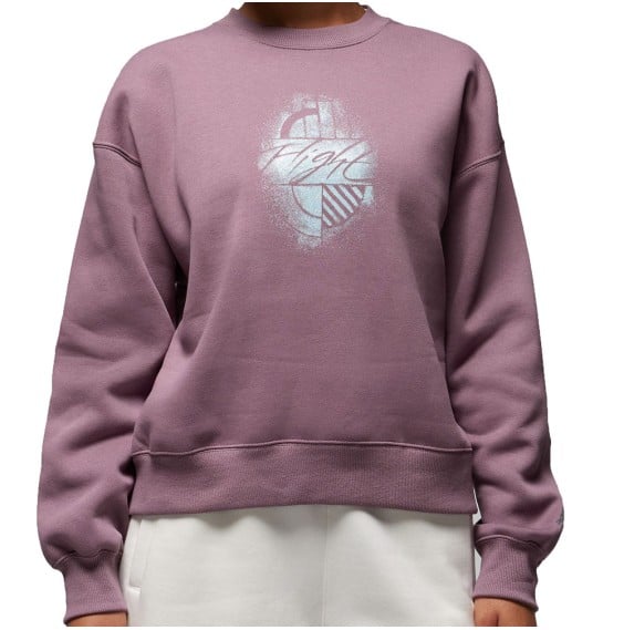 Jordan Acheter Sweatshirt Femme Brooklyn Graphic Sky J Mauve | 24Segons