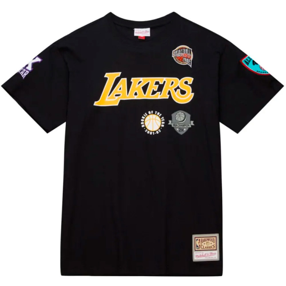 Pau Gasol Los Angeles Lakers NBA HOF Black T-Shirt