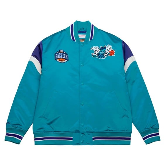 Acheter Charlotte Hornets Heavyweight Satin Jacket | 24Segons