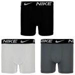 Boxer Junior Nike Essential Micro Black White Grey 3Pk