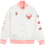 Chicago Bulls NBA Neopolitan Satin Varsity Jacket