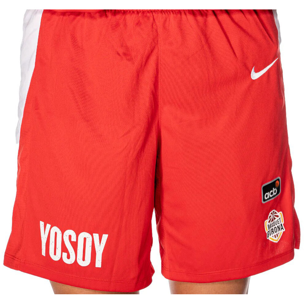 Junior Bàsquet Girona 23-24 Red Shorts