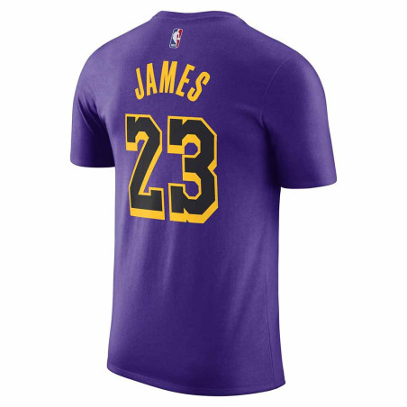 Camiseta Junior LeBron James Los Angeles Lakers 23-24 Statement Edition