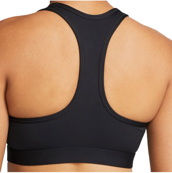 Nike Acquista il reggiseno Swoosh Medium Support Black | 24Segons