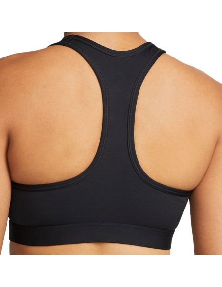 Nike Acquista il reggiseno Swoosh Medium Support Black | 24Segons