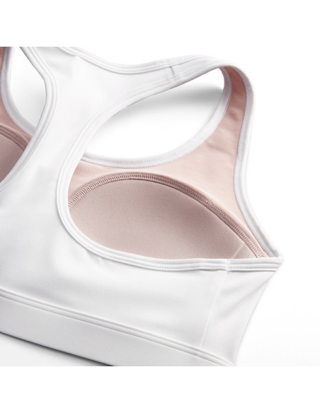 Nike Acquista il reggiseno Swoosh Medium Support White | 24Segons
