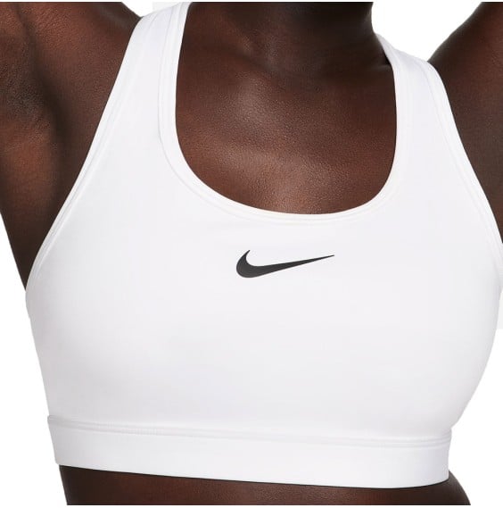 Nike Acquista il reggiseno Swoosh Medium Support White | 24Segons