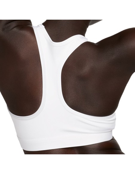 Nike Acquista il reggiseno Swoosh Medium Support White | 24Segons