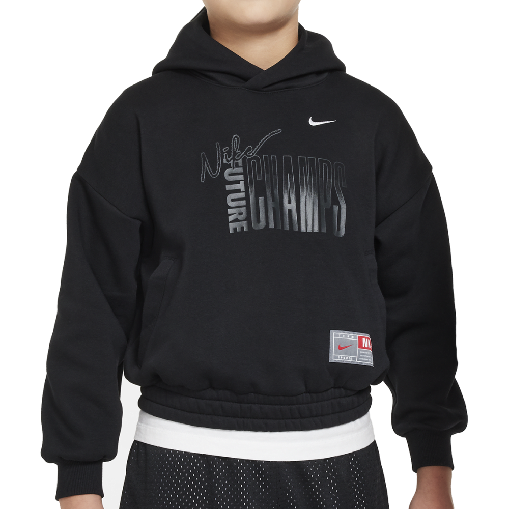 Junior Nike Culture of Basketball Black Hoodie