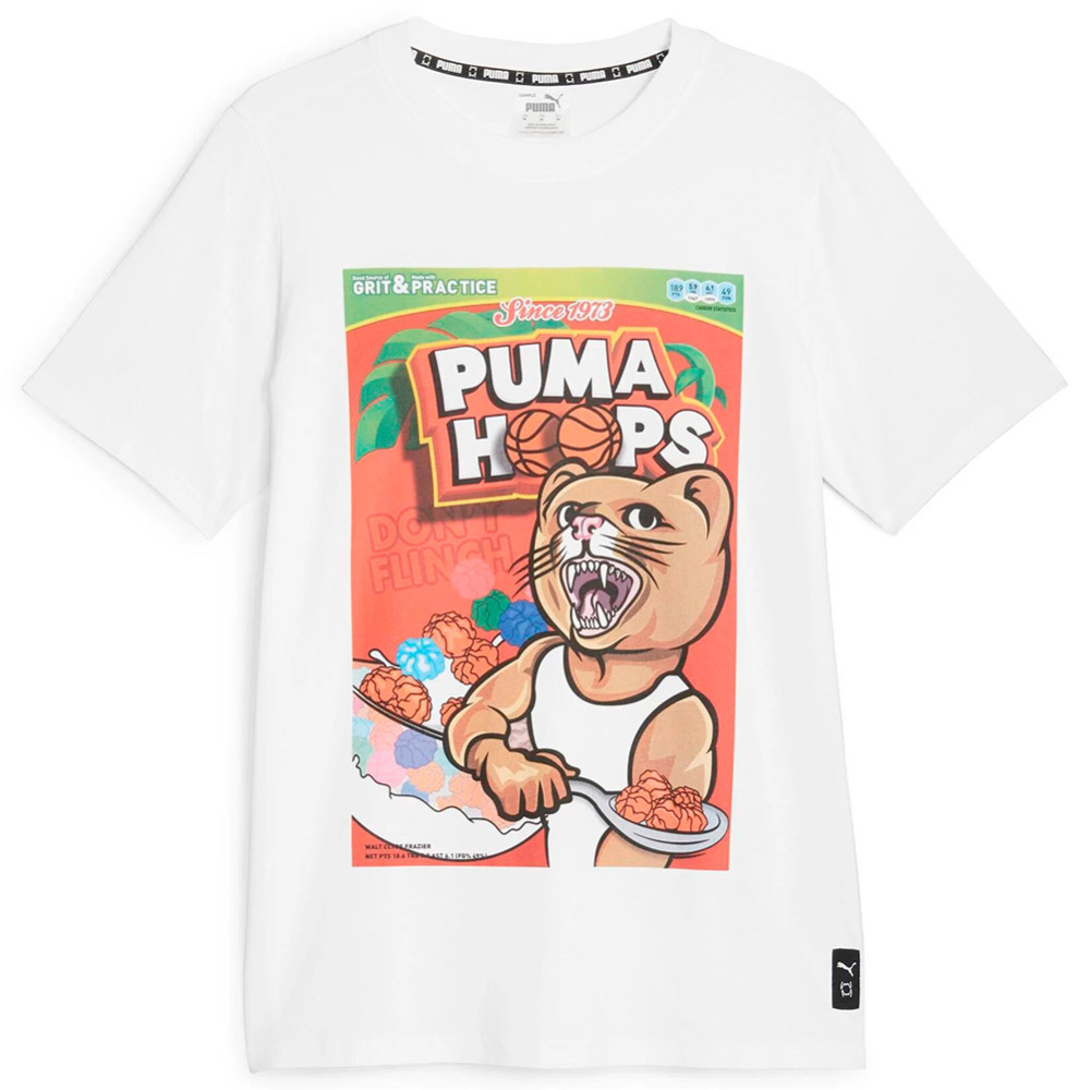 Camiseta Puma Dylan Cereal Box White