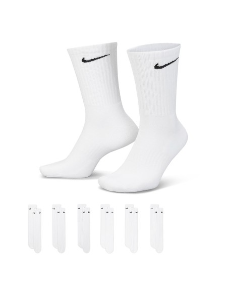 Nike Acquista Calzini Everyday Cushioned Crew White 6pk | 24Segons