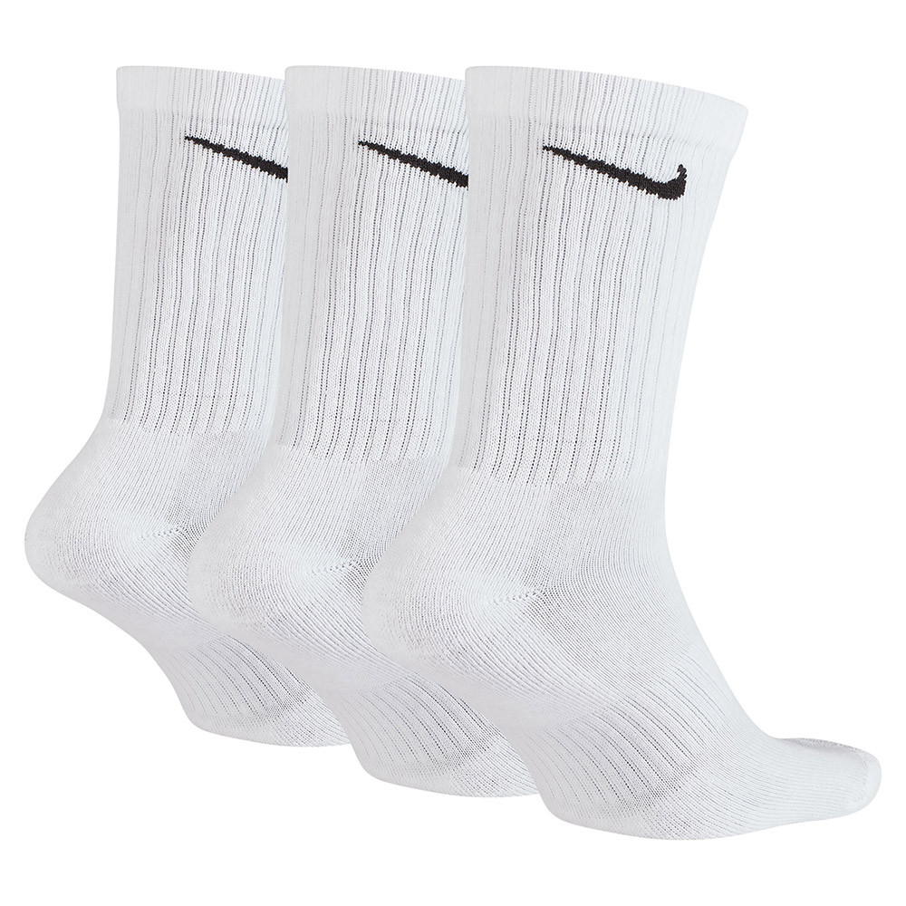 Nike Everyday Cushion Crew White 3pk Socks